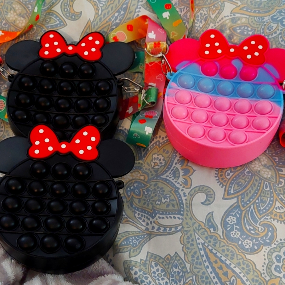 Beautiful  disney girls purses also stress free